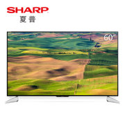 夏普(SHARP)LCD-60SU660A 60英寸4K高清安卓智能平板液晶电视机(黑色)
