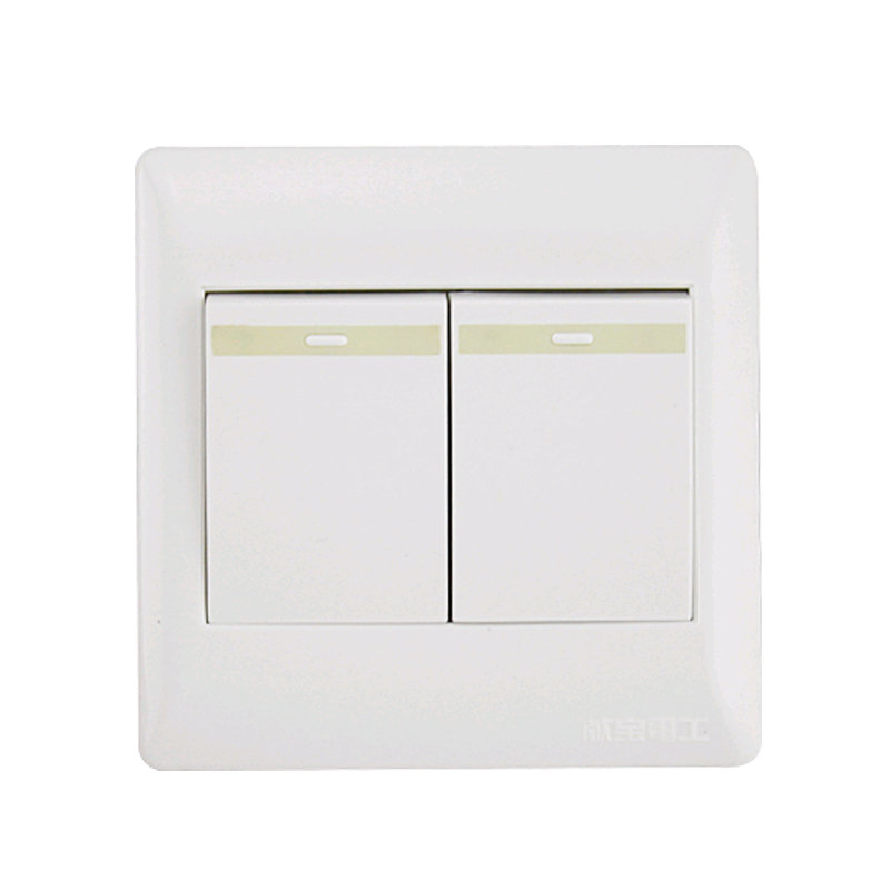 献宝双开单控开关