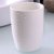 刷牙杯漱口杯创意简约环保情侣牙刷杯子韩版浴室洗漱杯塑料水杯子(白色*4个)