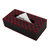 石家垫 韩国红酒系列*超纤皮纸巾盒(红线)