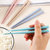 10双小麦秸秆儿童筷子 无漆无蜡防滑尖头筷子 学生便携餐具(蓝色)