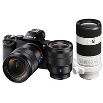 索尼(SONY) ILCE-7 A7套机三镜头套装（FE16-35mm+FE24-70+FE70-200）全画幅微单相机(优惠套餐八)
