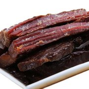 朗琨内蒙特产 食乐康 风干牛肉干 手撕牛肉条 八分干250克 原味
