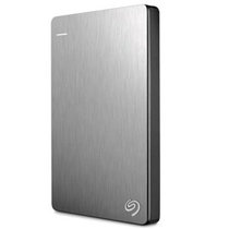 希捷（Seagate）Backup Plus睿品（升级版）1T 2.5英寸移动硬盘 皓月银STDR1000301(标配+保护包+1米数据线)