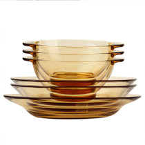 康宁(CORELLE)餐具七件组7D-B 康宁品质 耐热玻璃