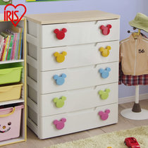 爱丽思IRIS 日本环保塑料收纳柜 米奇扣儿童婴儿柜子抽屉式整理收纳柜 MHG555