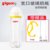 贝亲(Pigeon)宽口径玻璃奶瓶自然实感防胀气240ml配M奶嘴（黄色旋盖）AA71(AA71玻璃黄（送吸管手柄）)