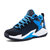 迈凯恩品牌儿童篮球鞋2022新款男童网面透气运动鞋男孩网鞋中大童防滑高帮跑步鞋(黑蓝685 40（24）)