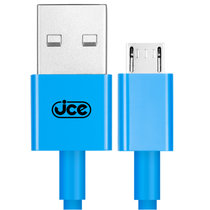 jce 安卓手机数据线充电线 USB2.0适用于小米 三星 OPPO 华为 魅族 HTC 北卡蓝 长度2M