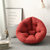 SKYMI创意懒人沙发折叠豆袋布艺沙发小户型单人午休地垫客厅榻榻米(红色 小号款)
