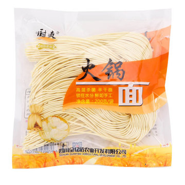 详情规格与包装商品评价售后保障小助手商品名称:厨爽火锅面(窄)200g