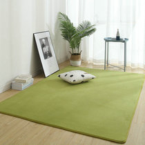 ins北欧地毯垫客厅茶几毯现代简约卧室房间满铺床边毯大面积家用(草绿 色 80*160cm)