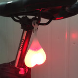 Sosport自行车尾灯山地车警示灯夜骑个性装饰 骑行装备单车配件 蛋蛋灯(红光 绿光)