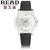 锐力READ手表时尚情侣手表原装进口石英机芯时装表时尚潮流R6012(白面黑带男表)