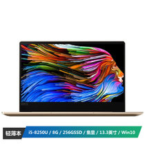 联想(Lenovo)ideapad720S 13.3英寸轻薄笔记本电脑(i5-8250U 8G 256GSSD 集显 指纹 Win10)金色