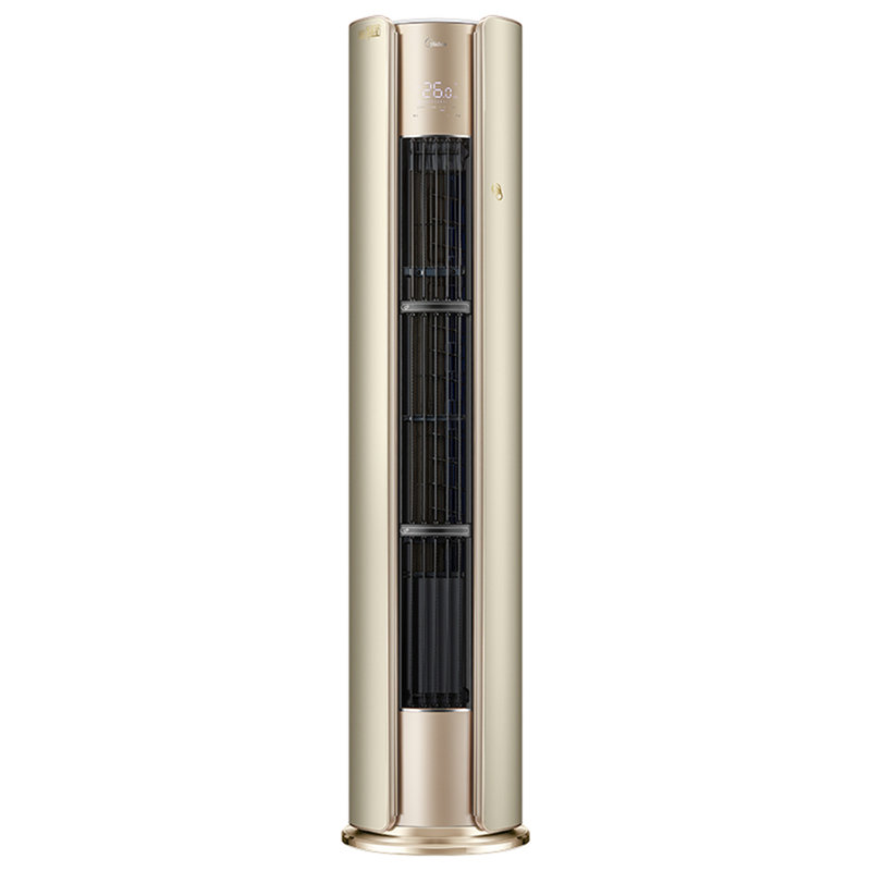 美的mideakfr72lwbp3dn8yyb202b1a3匹柜机空调变频冷暖摩卡金