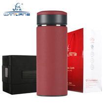 万象保温杯商务泡茶杯带过滤网礼盒装450ML/H21GL(珠光188CU H21GL-450ml)