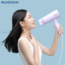 飞科 FLYCO 电吹风机家用 便携 大功率负离子吹风筒 大风量速干 恒温护发冷热风磁吸集风嘴FH6277(紫色)