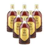 西塘1618（金标）手工纯酿八年黄酒500ml/瓶*6