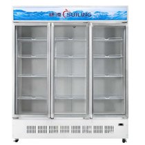穗凌(SUILING)LG4-1300M3/W 1300升商用冰箱单温冷藏展示风冷纯铜管三门立式冰柜(白)