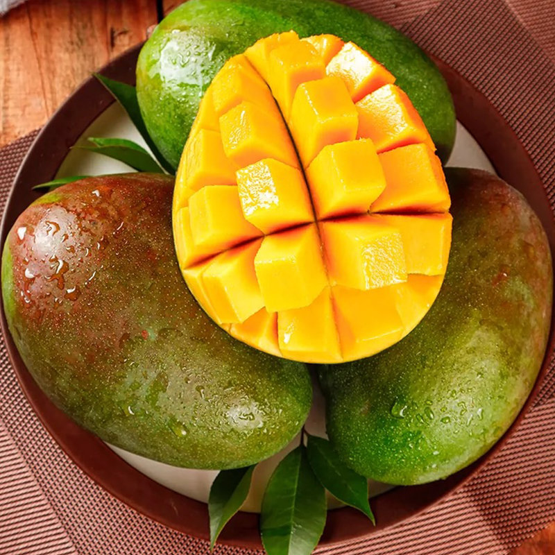 四川攀枝花凯特芒果大果9斤单果400600g9斤