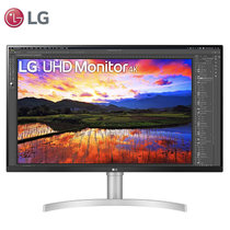 LG 4K显示器 32UN650 32英寸IPS HDR PS4外接带音响设计绘图摄影后期广色域升降旋转液晶屏幕32(黑 版本1)