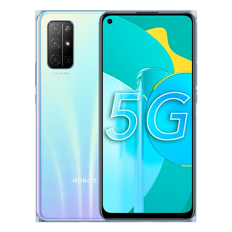 手机华为荣耀honor荣耀30s移动联通电信5g手机蝶羽白全网通8gb128gb
