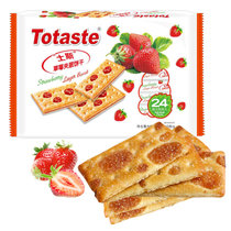Totaste饼干360g（含草莓果粒）实惠分享装 真快乐超市甄选