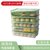饺子盒家用水饺盒冰箱保鲜盒收纳盒塑料托盘馄饨盒鸡蛋盒微波密封(鸡蛋盒-绿色盖-5层5盖)