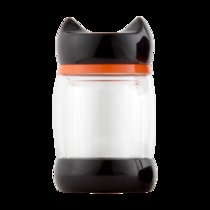 五金优选 猫咪杯玻璃限量款保温双层创意可爱(黑色 280ML)