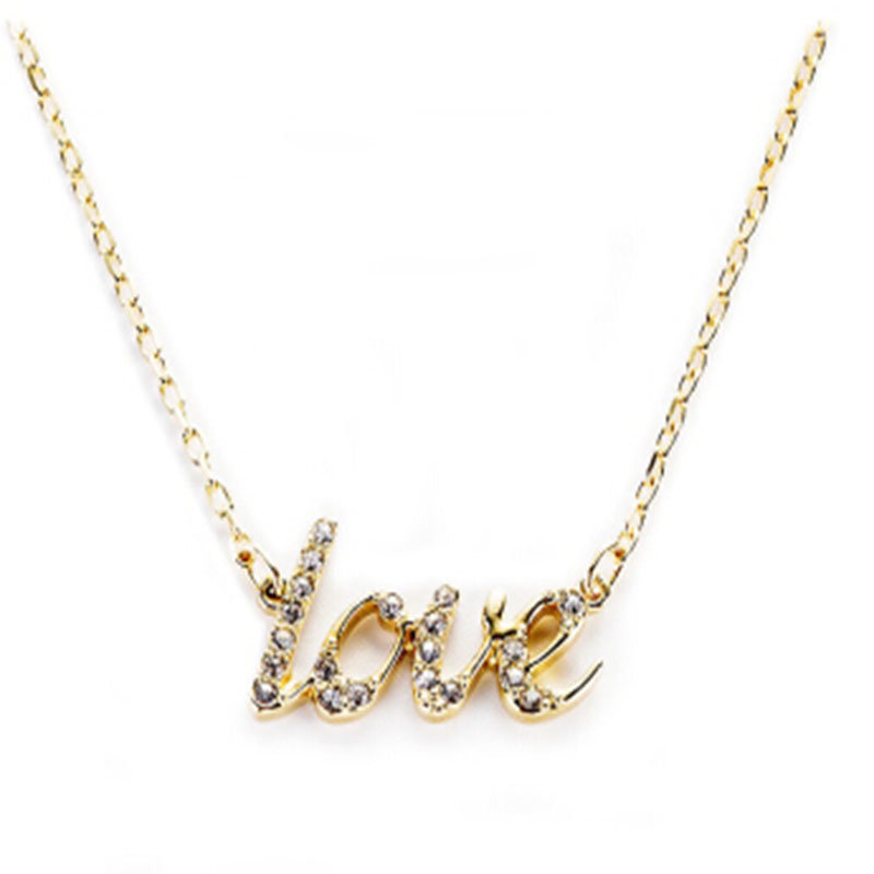 swarovski施华洛世奇水晶love珍爱项链5093578