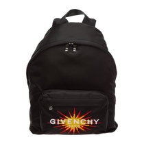 GIVENCHY男士黑色帆布双肩包BK500JK0U0-017黑色 时尚百搭