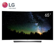 LG OLED65C6P-C 65英寸4K不闪式3D 智能电视 纤薄 曲面OLED电视 HDR 广色域