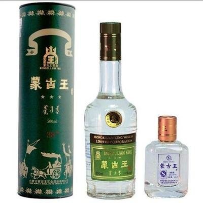 蒙古王酒推荐：蒙古王酒38度绿桶 送50ml 59度调度酒