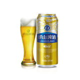 青岛崂山啤酒 崂友记（500ml*12听）青岛生产 官方直营 全国包邮(白)