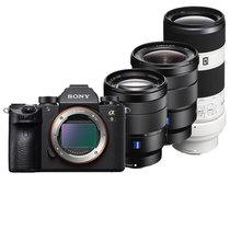 索尼（SONY）ILCE-9 全画幅微单数码相机 搭配(FE16-35 24-70 70-200 )F4 小三元镜头套装