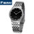 罗西尼手表丝绸超薄不锈钢石英机芯女表5396两色  情侣表(黑色)