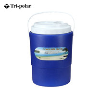 圆形保温箱PU保温层旅游野餐便携冷藏保鲜箱车载手提小型保温桶TP5512(紫罗兰)