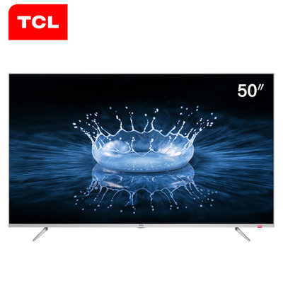 TCL 50A860U 50英寸4K金属窄边框64位32核HDR智能LED液晶电视