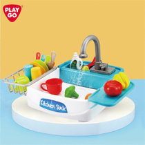 贝乐高PLAYGO餐具清洁套装  （变色款）3609 家务小能手 趣味过家家