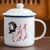 陶瓷杯子带盖马克杯复古水杯办公室创意定制怀旧个性仿搪瓷杯茶缸(【450ml加厚款】星星之火)