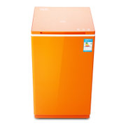 万宝XQB45-606 4.5公斤 迷你全自动小洗衣机 全彩钢 紫灯杀菌(炫橙)