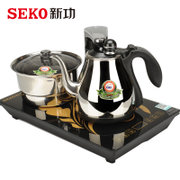 Seko新功F98 自动断电上水 电热水壶  (304不锈钢电热水炉 1L 容量)