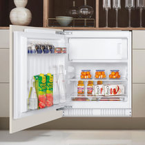 丹麦诗凯（SCANDOMESTIC）嵌入式冰箱BUF120A+单门117升嵌底式家用办公室吧台橱柜内置镶嵌超薄冰箱(白色)