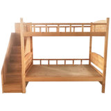 多美汇 实木双层床含梯柜 梯柜实木床 实木床 上下铺床 DMH-SXC-003/2500*1200*1750mm(默认 默认)