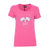 阿玛尼Emporio armani女士圆领纯棉短袖T恤时尚半袖t恤90563(粉红色 S)