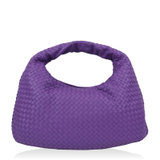 BOTTEGA VENETA女士紫色羊皮编织手提包367639-V0016-5281羊皮紫色 时尚百搭