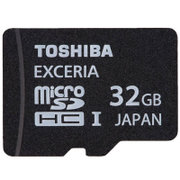 toshiba东芝手机内存卡存储卡闪存卡TF卡32g class10 读95M/s 写30M/s UHS-I高速存储卡EXCERIA TypeHD