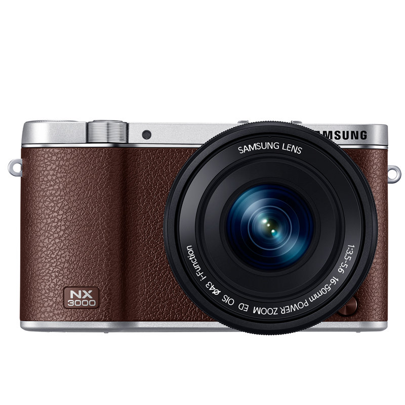 【三星數碼相機棕色套餐一圖片】三星(samsung) nx3000 微單相機套機(