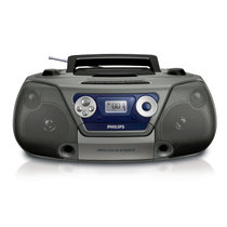 Philips/飞利浦 AZ1852/93 收录机 手提音响 CD机 磁带机胎教机 插U盘 可把收音、磁带、CD翻录到U(官方标配)